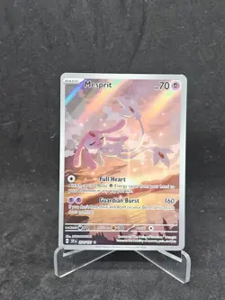 Pokemon Card Mesprit (204/250) Surging Sparks Illustration Rare Non-Foil - Image 1