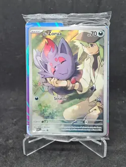 Pokemon Card - N’s Zorua SVP 189 Scarlet and Violet SEALED - Image 1