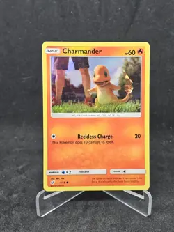 Pokemon Card Charmander (4/18) Detective Pikachu Common Foil/Holo - Image 1