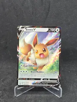 Pokemon Card Eevee V (SWSH065) Sword and Shield Promos Promo Foil/Holo - Image 1