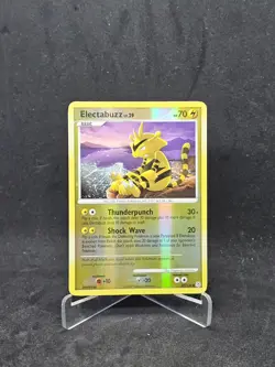 Pokemon Card Electabuzz (81/130) Diamond and Pearl Common Reverse Holo - Image 1