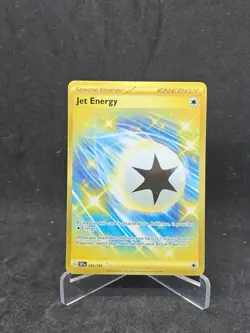 Pokemon Card Jet Energy (252/250) Surging Sparks Hyper Rare Non-Foil - Image 1