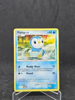 Pokemon Card Piplup (85/127) Platinum Common Non-Foil - Image 1