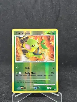 Pokemon Card Turtwig (101/127) Platinum Common Reverse Holo - Image 1