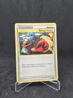 Pokemon Card Energy Switch (91/123) HeartGold and SoulSilver Uncommon Non-Foil - Image 1