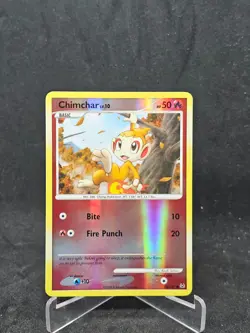 Pokemon Card Chimchar (70/127) Platinum Common Reverse Holo - Image 1