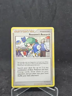 Pokemon Card Roseannes Research (11/17) POP Series 8 Uncommon Non-Foil - Image 1