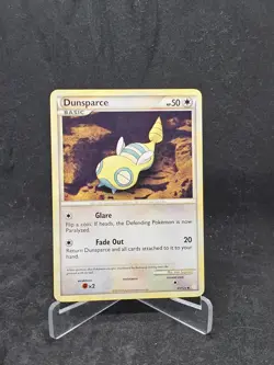 Pokemon Card Dunsparce (41/123) HeartGold and SoulSilver Uncommon Non-Foil - Image 1
