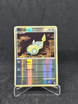 Pokemon Card Dunsparce (41/123) HeartGold and SoulSilver Uncommon Non-Foil - Image 1
