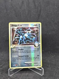 Pokemon Card Dialga G (7/127) Platinum Rare Holo Reverse Holo - Image 1