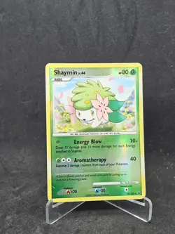 Pokemon Card Shaymin (38/127) Platinum Rare Reverse Holo - Image 1