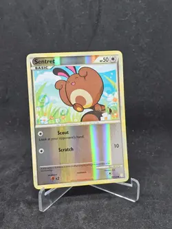 Pokemon Card Sentret (80/123) HeartGold and SoulSilver Common Non-Foil - Image 1