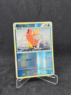 Pokemon Card Magikarp (72/123) HeartGold and SoulSilver Common Non-Foil - Image 1