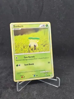 Pokemon Card Sunkern (85/123) HeartGold and SoulSilver Common Non-Foil - Image 1