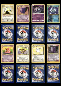 Vintage Pokemon Card Lot - 145 Cards WOTC Base/Jungle/Fossil + Holos Pikachu - Image 1