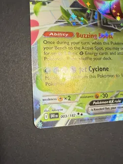 NM Yanmega ex 003/182 Sv10 Destined Rivals Holo Double Rare Pokemon card English - Image 3