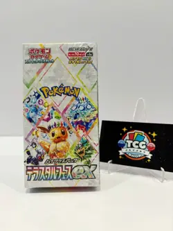 Pokemon TCG SV8a Terastal Festival Booster Box Japanese Factory Sealed - Image 1
