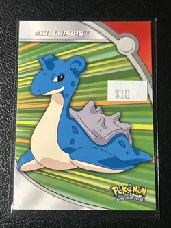 2000 Topps Pokemon TV Animation Series 3 Heroes & Villains Lapras #HV13 - Image 1