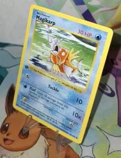Pokemon TCG 1st Edition Base Set Shadowless Magikarp 35/102 NM/M - Image 3
