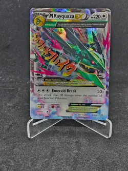 Pokemon Card M Rayquaza EX 76/108 XY-Roaring Skies Ultra Rare - Image 1