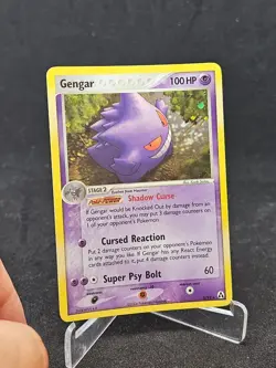 Pokemon Card Gengar 5/92 EX-Legend Maker Holo Rare - Image 2