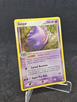 Pokemon Card Gengar 5/92 EX-Legend Maker Holo Rare - Image 3