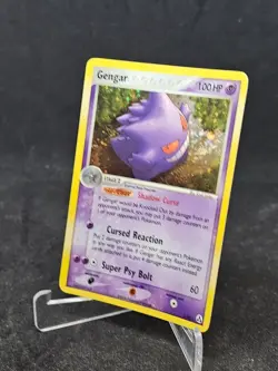 Pokemon Card Gengar 5/92 EX-Legend Maker Holo Rare - Image 5