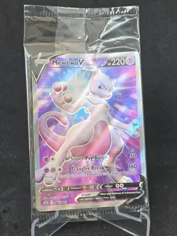 Pokemon Card Mewtwo V SWSH229 Sword & Shield Sealed Ultra Rare Promo - Image 1