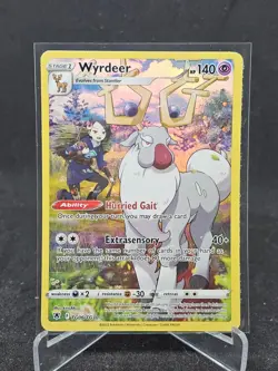 Pokemon Card Wyrdeer TG06/TG30 Sword & Shield-Astral Radiance Holo Rare Full Art - Image 1