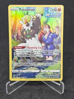 Pokemon Card Passimian TG08/TG30 Silver Tempest Trainer Gallery Holo Rare - Image 1