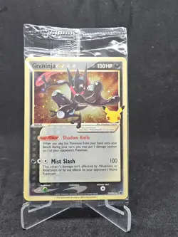 Pokemon Card Greninja SWSH144 Sword & Shield Black Star Promo Sealed - Image 1