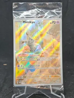 Pokemon Card Mimikyu SVP 075 Twilight Masquerade Ultra Rare Promo Sealed - Image 1