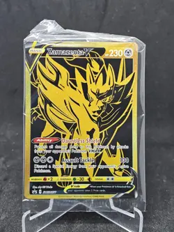 Pokemon Card Zamazenta V SWSH077 Sword & Shield Black Star Promo Sealed - Image 1