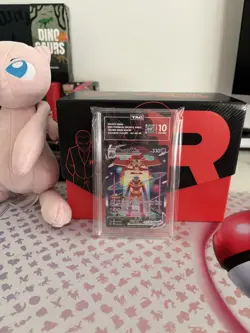 TAG 10 GEM MINT Deoxys VMAX GG45 Crown Zenith Galarian Gallery Pokemon TCG - Image 1