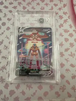 TAG 10 GEM MINT Deoxys VMAX GG45 Crown Zenith Galarian Gallery Pokemon TCG - Image 2