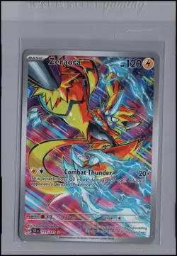 Pokemon Card Zeraora (151/142) Illustration Rare Stellar Crown - Image 1
