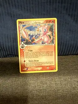Pokemon Mew 3/17 ERROR (Upside Down Back) with SWIRL - POP Series 5 - Image 1