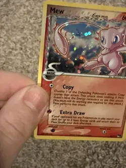 Pokemon Mew 3/17 ERROR (Upside Down Back) with SWIRL - POP Series 5 - Image 4