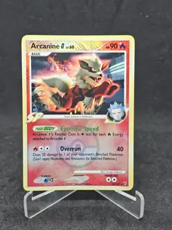 Pokemon Card Arcanine G (15/147) Supreme Victors Rare Crosshatch League Promo - Image 1