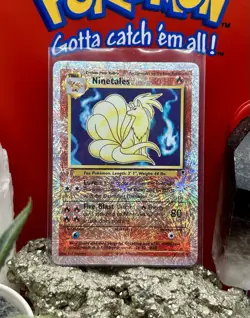 Ninetales Reverse Holo Legendary Collection 17/100 Near Mint Pokemon Card - Image 1