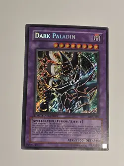 Dark Paladin DMG-001 Limited Edition Yu-Gi-Oh Secret Rare Promo Card - MP - Image 1