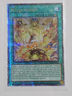 Yugioh! Metaltronus (Quarter Century Secret Rare) RA04-EN100 - Image 1