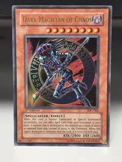Dark Magician of Chaos IOC-065 Invasion of Chaos-1st Edition Ultra Rare #7 - Image 1