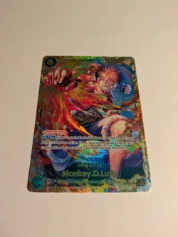 One Piece Card Game TCG Monkey.D.Luffy OP13-118 SEC - Image 2