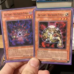 Yu-Gi-Oh! The Dark The Light Hex-Sealed Fusion Card FET-EN028 NM Bundle - Image 1