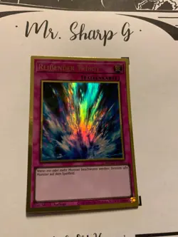 REIssENDER TRIBUT - 1. AUFLAGE MGED-DE052 DEUTSCH Yu Gi Oh! CARD ULTRA GOLD RARE - Image 5