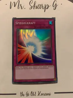 SPIEGELKRAFT - 1. AUFLAGE DASA-DE059 DEUTSCH Yu-Gi-Oh! CARD SUPER RARE HOLO - Image 4