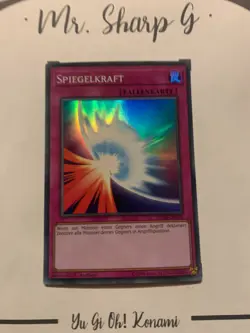 SPIEGELKRAFT - 1. AUFLAGE DASA-DE059 DEUTSCH Yu-Gi-Oh! CARD SUPER RARE HOLO - Image 5