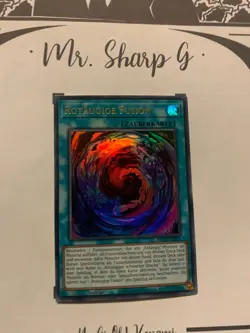 ROTAUGIGE FUSION - 1. AUFLAGE BROL-DE067 DEUTSCH Yu-Gi-Oh! CARD ULTRA RARE HOLO - Image 2