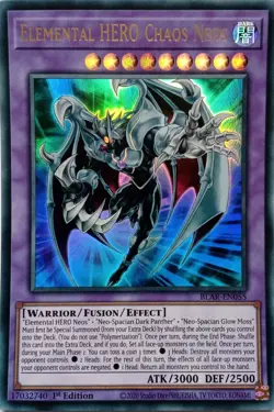 BLAR-EN055 ELEMENTAL HERO CHAOS NEOS ULTRA RARE 1ST EDITION YuGiOh CARD - Image 1